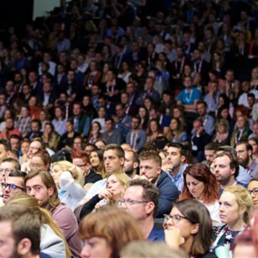 Audience at Brighton SEO conference